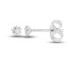 Brinco Prata Zirconia Estrela (3Mm)