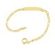 Pulseira Infantil Chapa Lisa