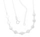 Choker Prata Com 9 Redondos Liso