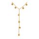 Choker Com 6 Redondo E Corrente Pendurada Com 4 Redondo