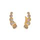 Brinco Ear Cuff 5 Redondos Fases Da Lua