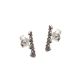 Brinco Prata Envelhecida Coração Ear Cuff Baby