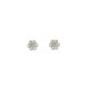 Brinco Prata Flor 7Mm