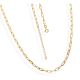 Choker Corrente Cartie 1,00 Elo Longo Diamantada (35+5)