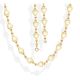 Choker Com 29 Corações Diamantados Maciços 30Cm