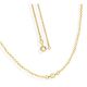 Choker Elo Português Com 1 Zirônia 5Mm