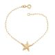 Pulseira Cartie Com Estrela Do Mar Borda Torcida 13Mm