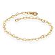 Pulseira 0.5 Coração Cadeado 18Cm