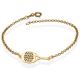 Pulseira Elo Português Raquete Beach Tênis Resina 2 Lados 18Cm