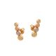 Brinco Ear Cuff  Baby Com 4 Redondos Reticulados