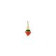 Pingente Morango Com Resina 7Mm