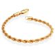 Pulseira Cordão Baiano Ex Grosso 18Cm