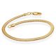 Pulseira 3.0 Cobra Dourada 18Cm
