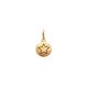 Pingente Redondo Liso 11Mm Com Estrela 