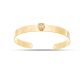Bracelete Coração Cristal