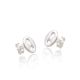 Brinco De Prata Oitinho 8Mm Maciço