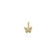 Pingente Borboleta Com Pedras Cristal 
