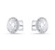 Brinco Prata Zirconia