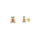 Brinco Urso Resina Tarraxa Baby