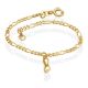 Pulseira Infantil Com Figa 14Cm