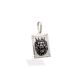  Pingente De Prata Placa 28Mm Leão De Judá